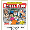 McGruff's Safety Club for Kids Stock Design 8-Page Coloring Book